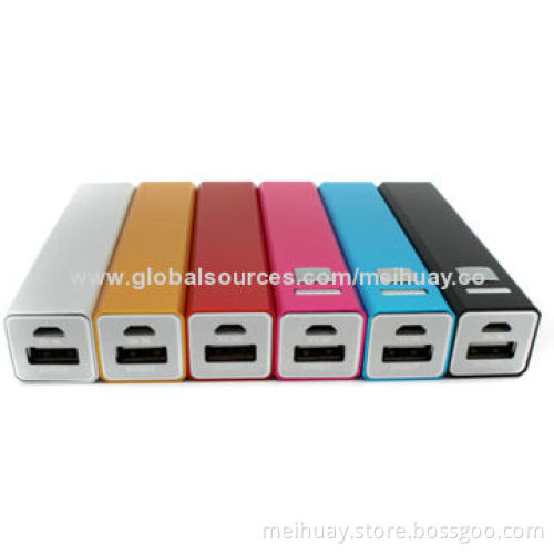 Mini Power Banks for Mobile, 1,800-2,600mAh (Samsung Galaxy), 18650 Battery Cell
